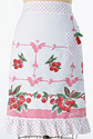 Moda Home Cherry Apron Vintage Style