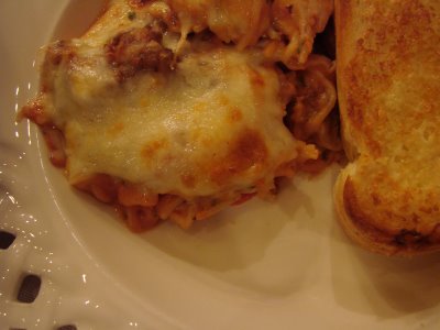 skillet-spaghetti-served