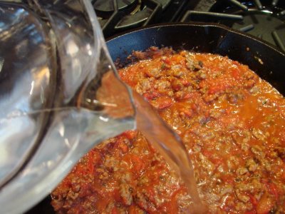 skillet-spaghetti-water