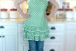 Basil Polka Dot Apron