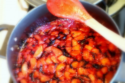 cooking-plums