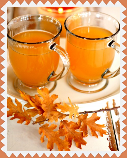 hot caramel apple cider