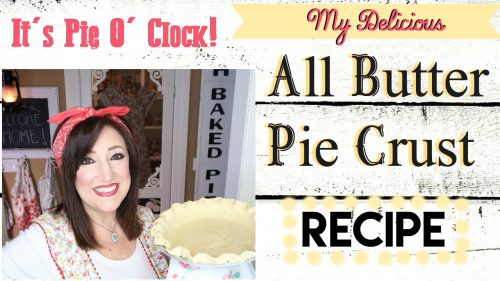 All Butter Pie Crust