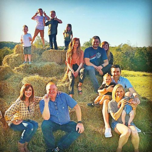 the fam in the fall of 2017
