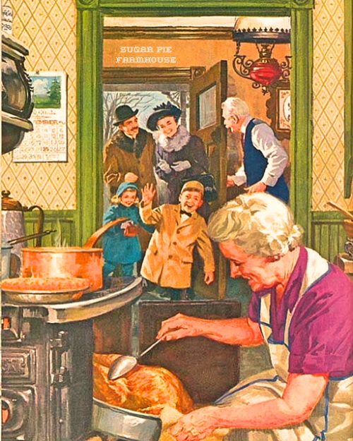 thanksgiving at grandmas